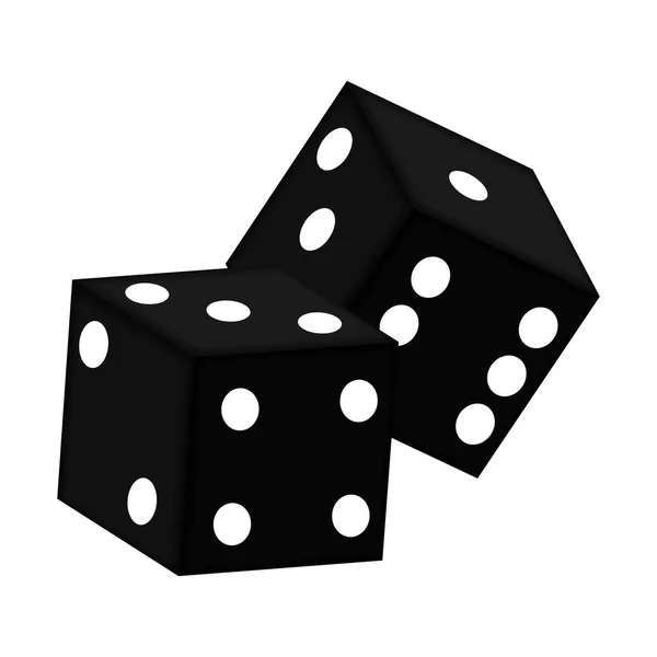 Imagen de iconos relacionados con casino — Vector de stock