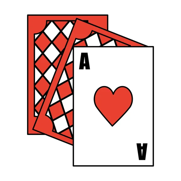 Imagen icono relacionado con casino — Archivo Imágenes Vectoriales