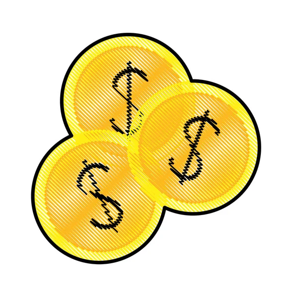 Money icon image — Stock Vector