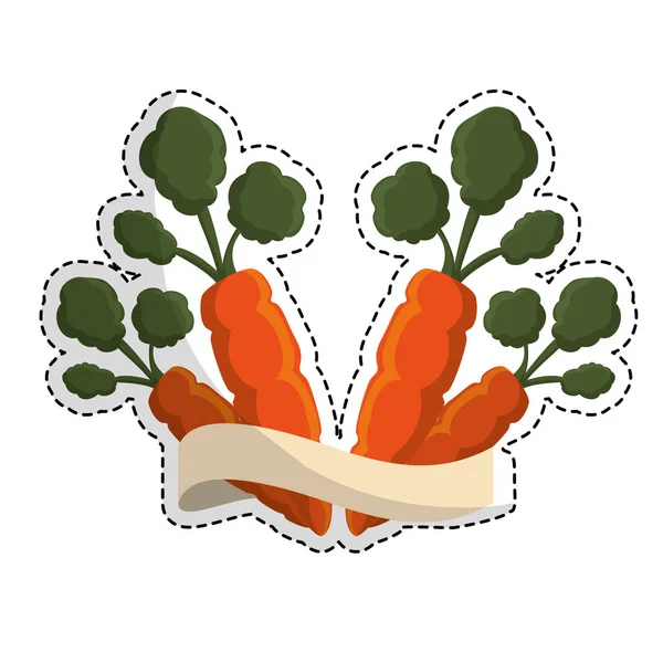 Imagem ícone vegetal — Vetor de Stock