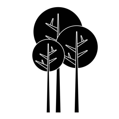 soyut ağaç simge görüntüsü