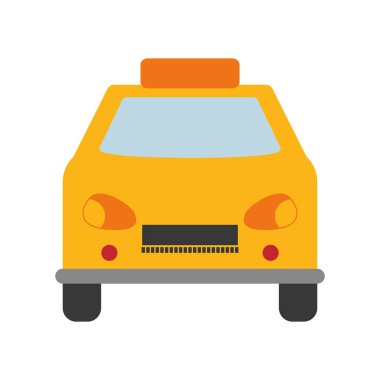 Taksi araba simge görüntüsü