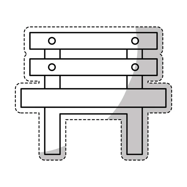 Park-pad ikon — Stock Vector