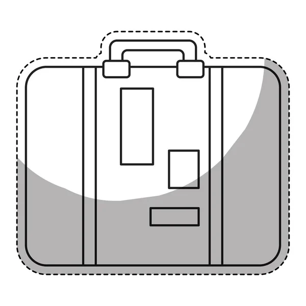 Imagen icono de viaje equipaje — Vector de stock