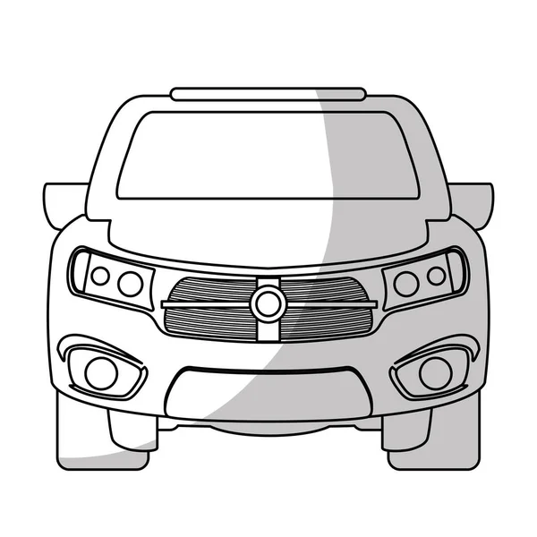 Imagen icono del coche — Vector de stock