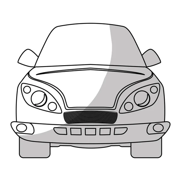 Imagen icono del coche — Vector de stock