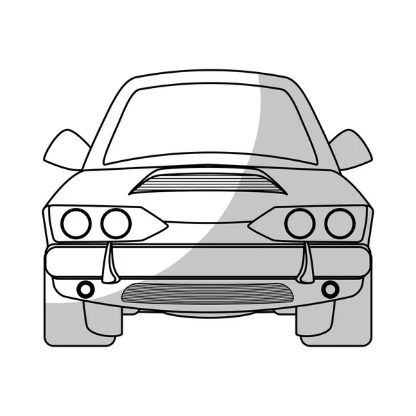 Icône de voiture image — Image vectorielle