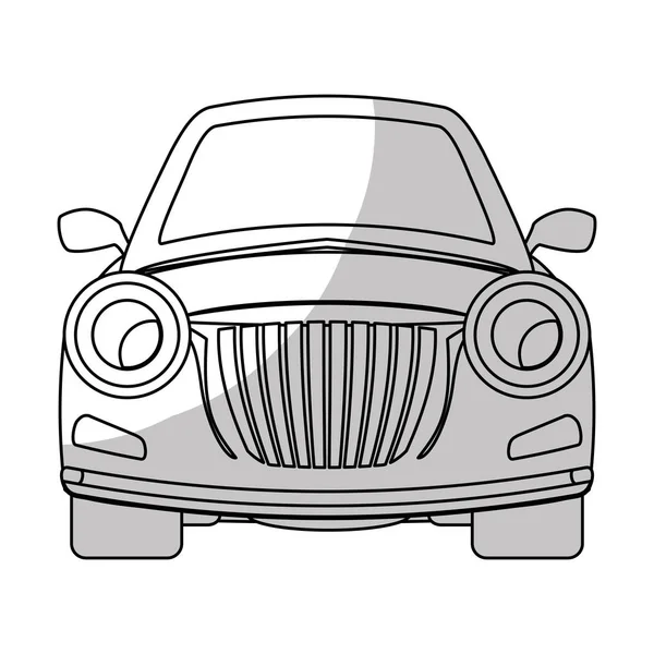Imagen icono del coche — Vector de stock