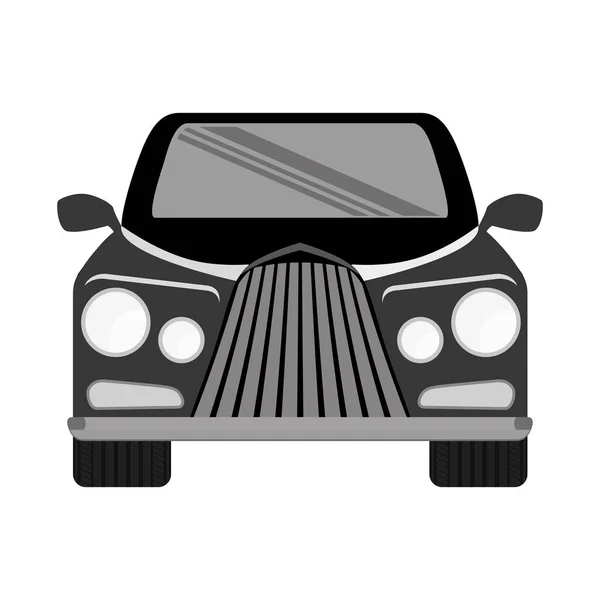 Imagen icono del coche — Vector de stock