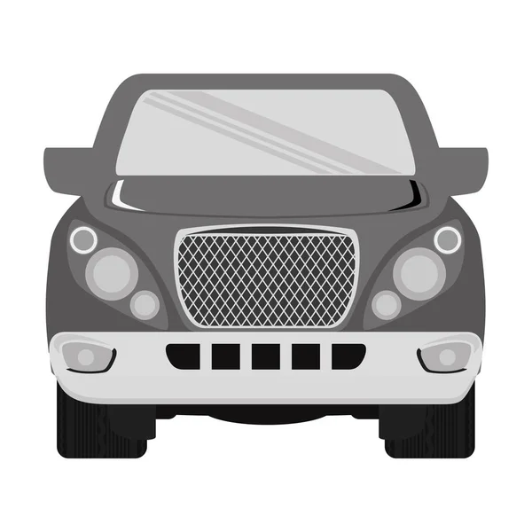 Imagen icono del coche — Vector de stock