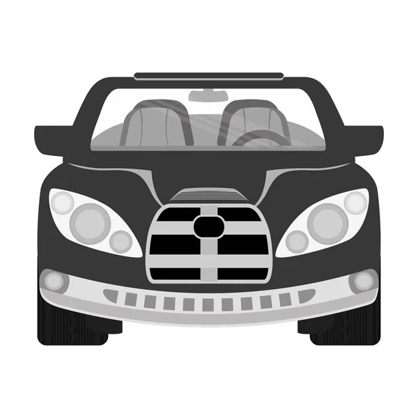 Imagen icono del coche — Vector de stock