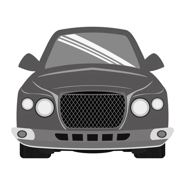 Imagen icono del coche — Vector de stock