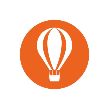 airballoon rekreasyon tatil seyahat düğmesi