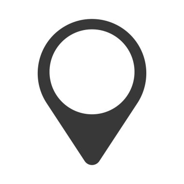 gri işaretçi harita konumu