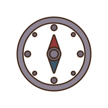 çizgi film pusula konumu gps seyahat