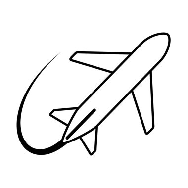 uçak seyahat iş tatil satırı