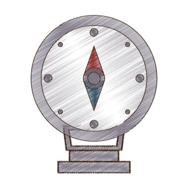 Çizim pusula konumu gps seyahat