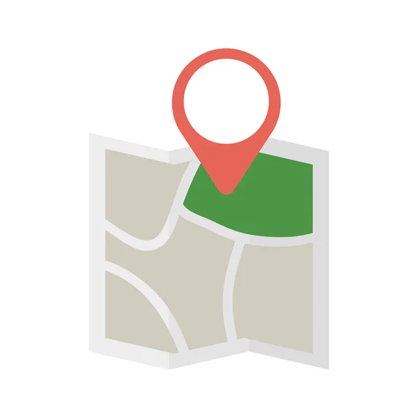 Map world travel pin location — Stock Vector