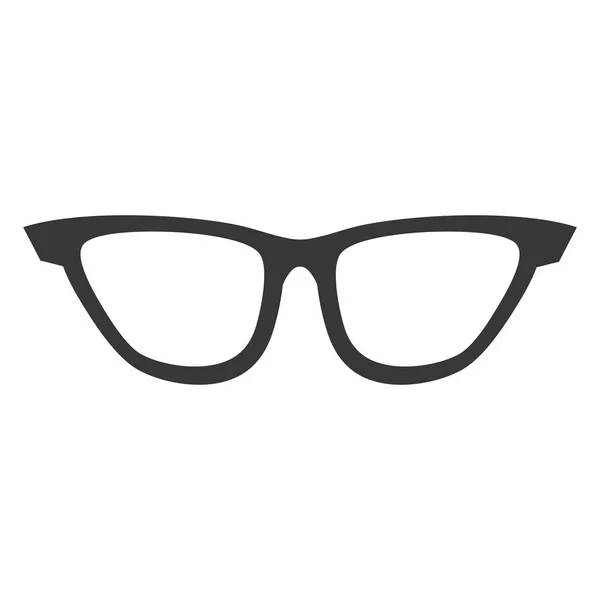 Óculos de sol cinza accessorie viagem — Vetor de Stock