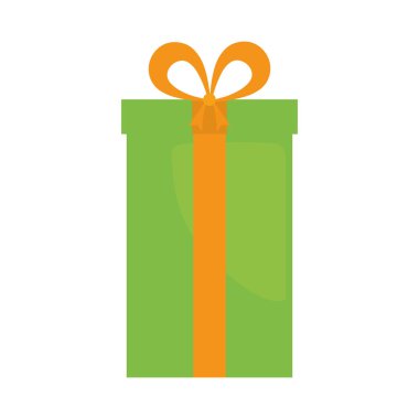 büyük yeşil hediye kutusu mevcut şerit