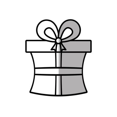 hediye kutusu şerit kutlama parti gölge