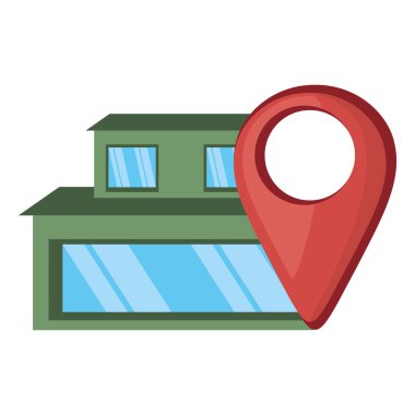 evi emlak PIN harita konumu