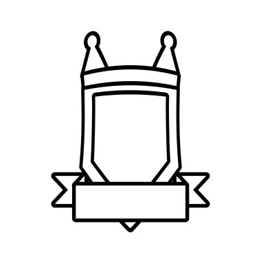 kalkan öğesi etiket anahat boş