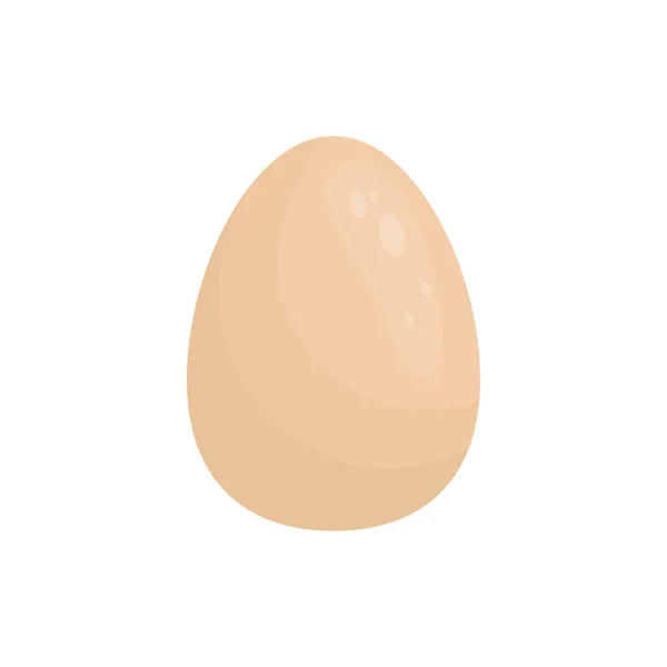 İzole tavuk yumurta — Stok Vektör