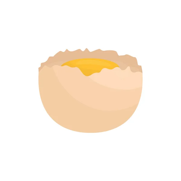 Huevo de gallina aislado — Vector de stock