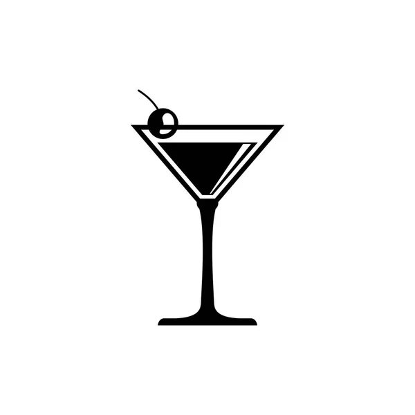 Cocktailglas cup — Stockvector