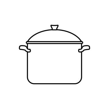 İzole mutfak tencere