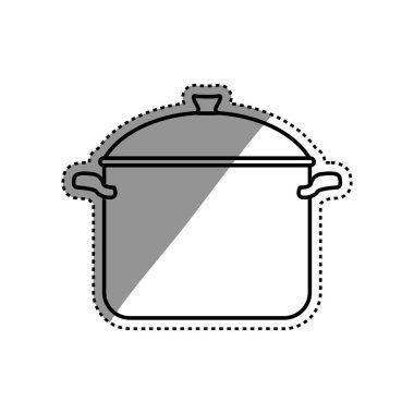 İzole mutfak tencere