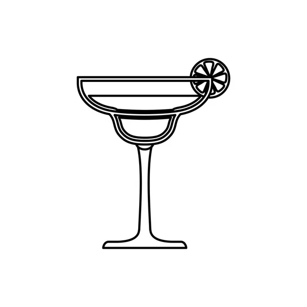 Кубок коктейль скла — стоковий вектор