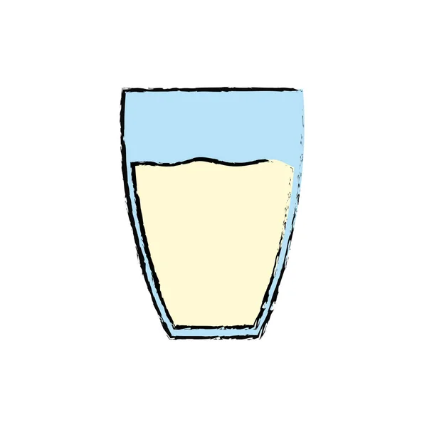 Leche fresca láctea — Vector de stock