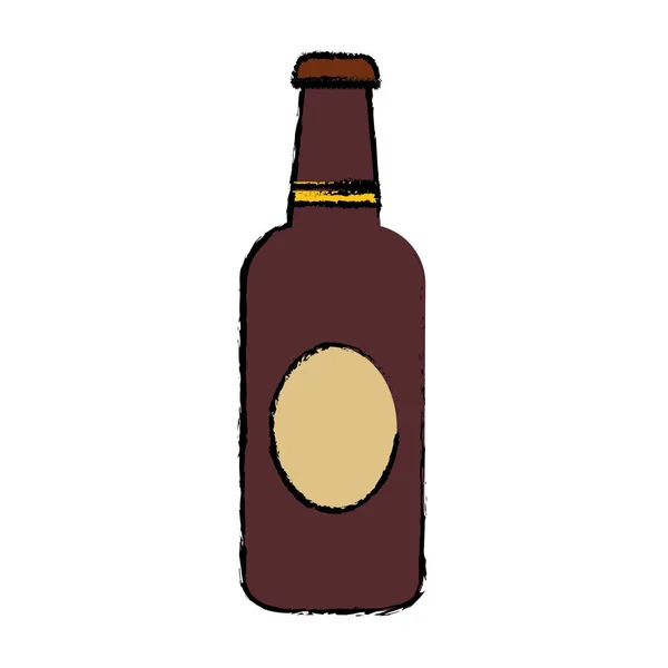 Бутилка пива — стоковий вектор