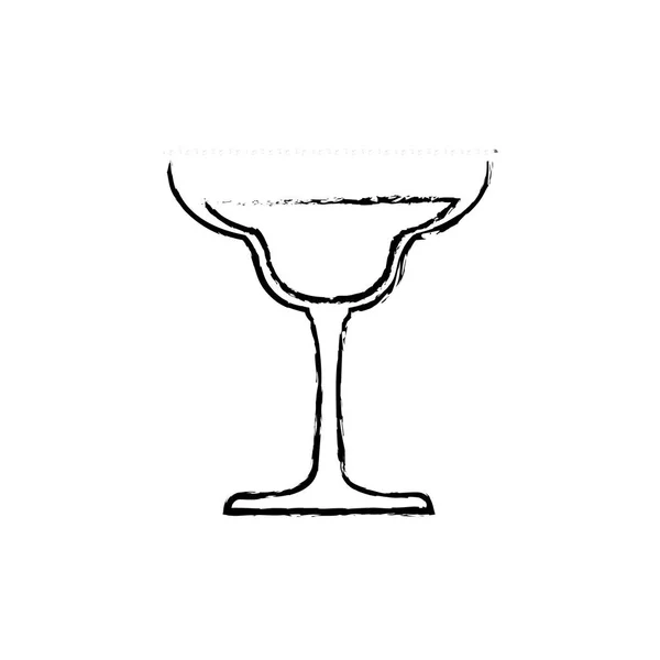 Bicchiere da cocktail tazza — Vettoriale Stock