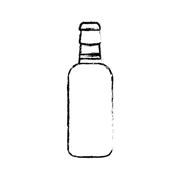 Botella de cerveza — Vector de stock