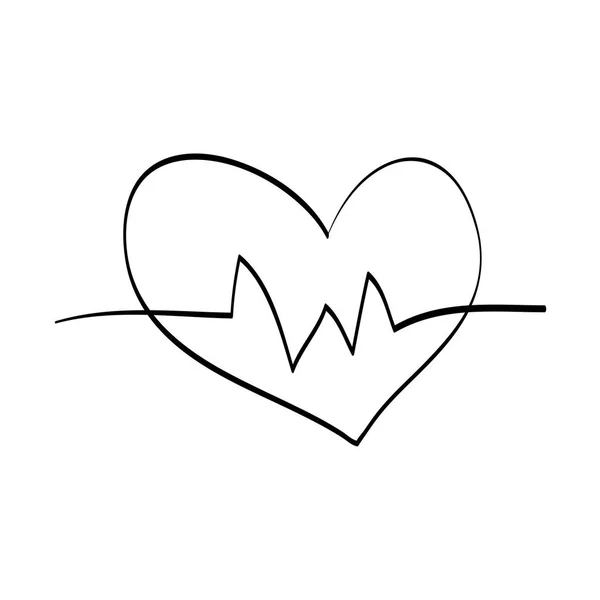 Asistență medicală cardiacă — Vector de stoc