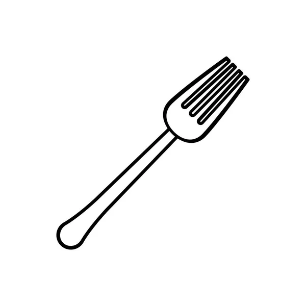 Utensílio de talheres de restaurante — Vetor de Stock