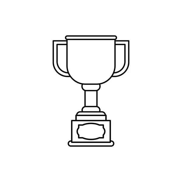 Puchar mistrza trophy — Wektor stockowy