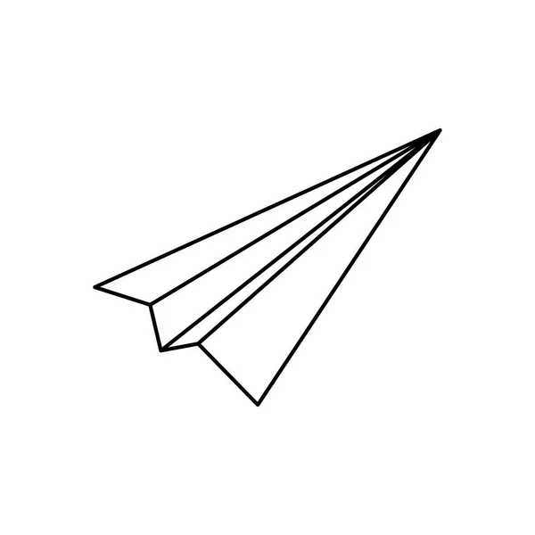 Origami piano di carta — Vettoriale Stock