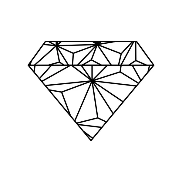 Diamant Bijoux de luxe — Image vectorielle