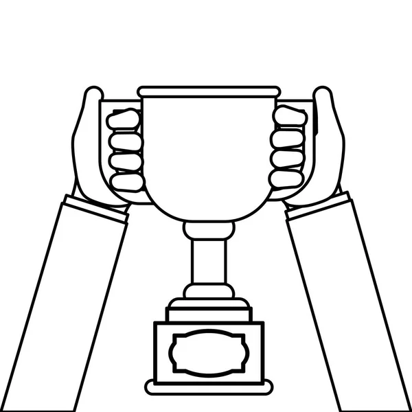 Champion trophy cup — Stock vektor