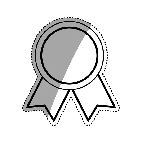 Medal award ribbon — Stock Vector