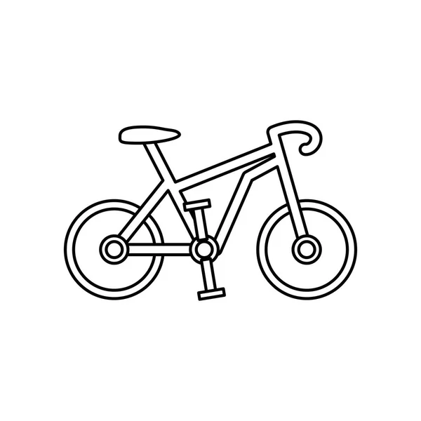 Sport race bicycle — Stock Vector