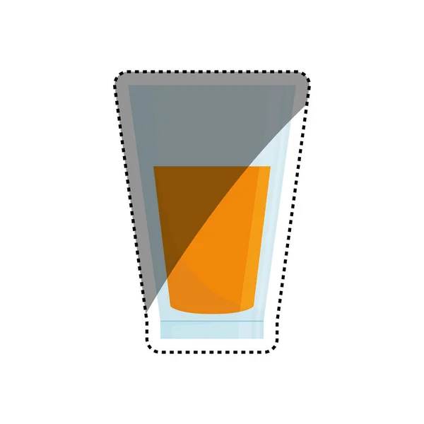 Delicioso jugo de naranja — Vector de stock