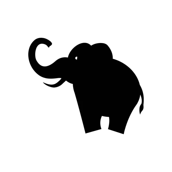 Circus elephant cartoon — Stock Vector