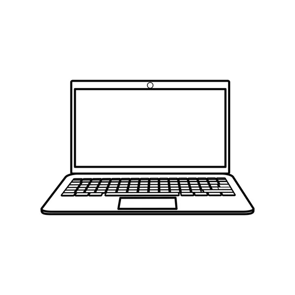 Laptop PC-Technologie — Stockvektor