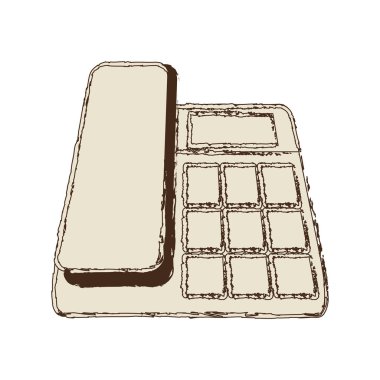 kroki çizmek telefon iletişimi konuşmak office