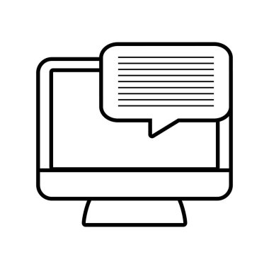 Mesaj teknoloji elektronik çizgi izlemek